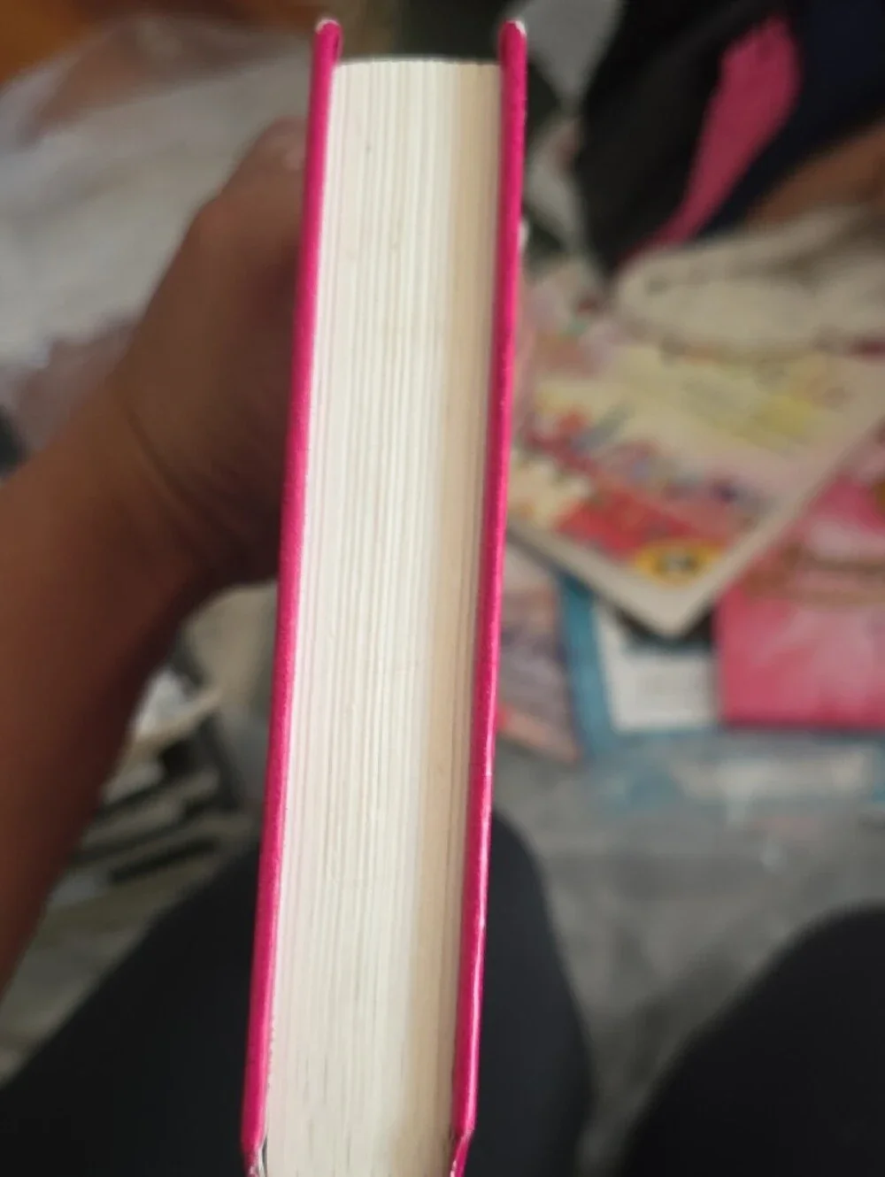 Rachel Renée Russell Dork Diaries Hardcover book - Pink